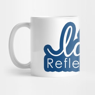 Love Reflexology (Blue outline) Mug